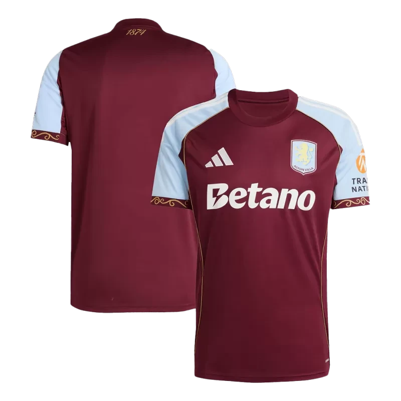 Aston Villa Home Soccer Jersey 2025/26 Top Koszulki Pilka Sklep