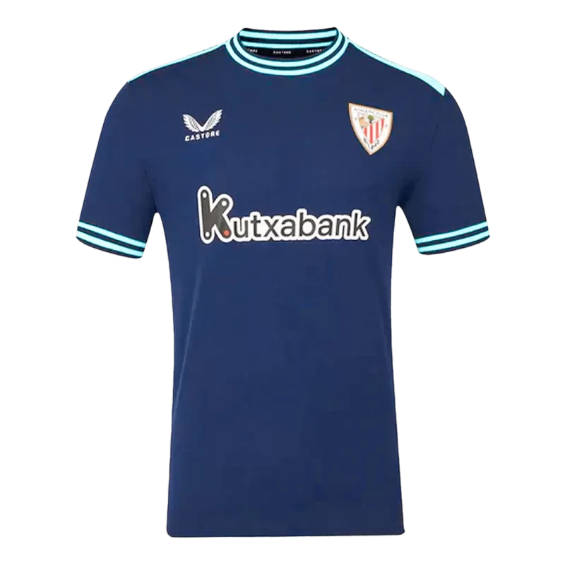 Athletic Club de Bilbao Away Soccer Jersey 2025/26 Top Koszulki Pilka Sklep