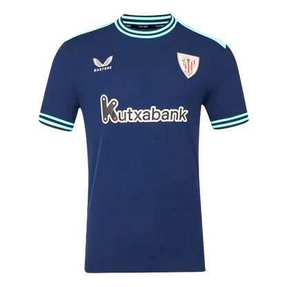 Athletic Club de Bilbao Away Soccer Jersey 2025/26 Top Koszulki Pilka Sklep