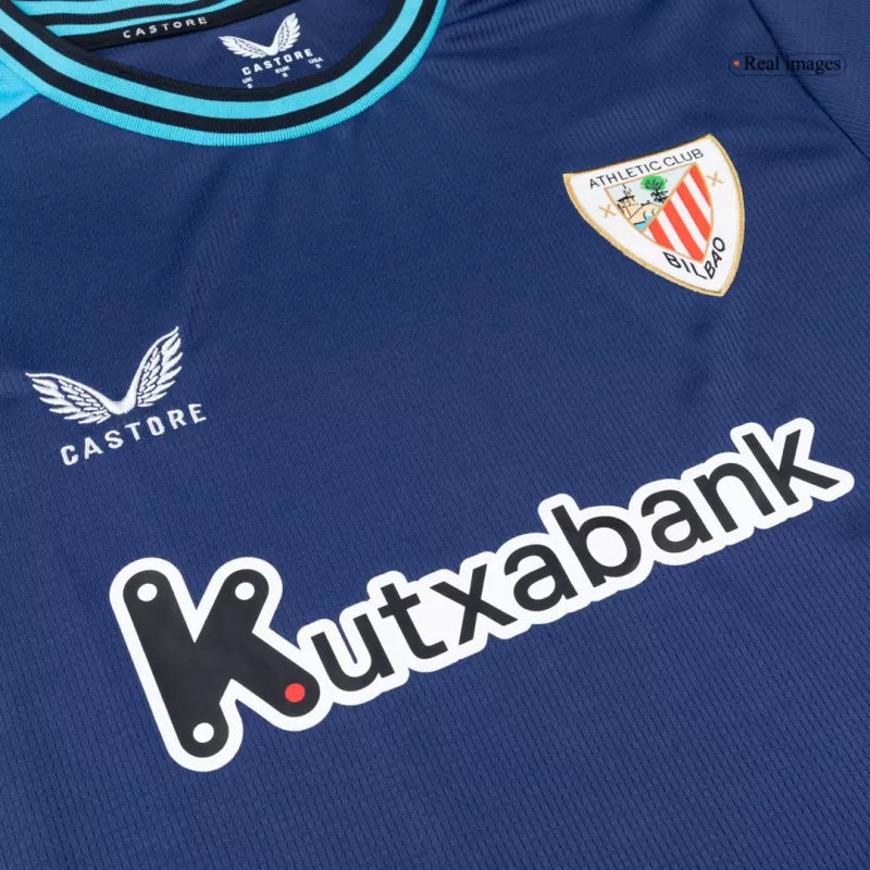 Athletic Club de Bilbao Away Soccer Jersey 2025/26 Top Koszulki Pilka Sklep