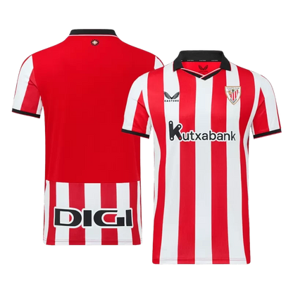 Athletic Club de Bilbao Home Soccer Jersey 2025/26 Top Koszulki Pilka Sklep