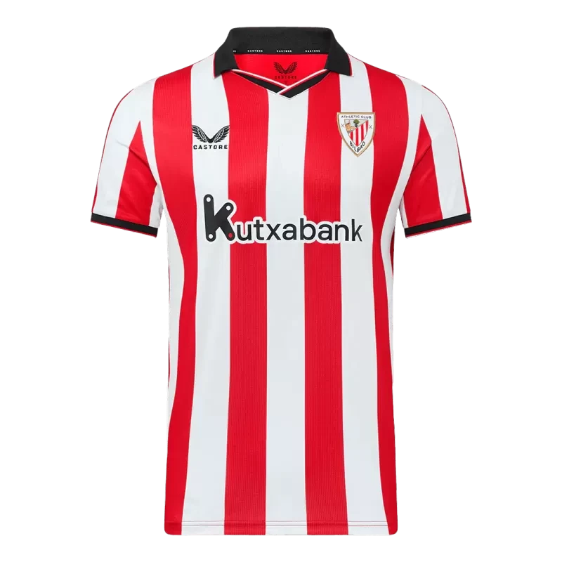 Athletic Club de Bilbao Home Soccer Jersey 2025/26 Top Koszulki Pilka Sklep