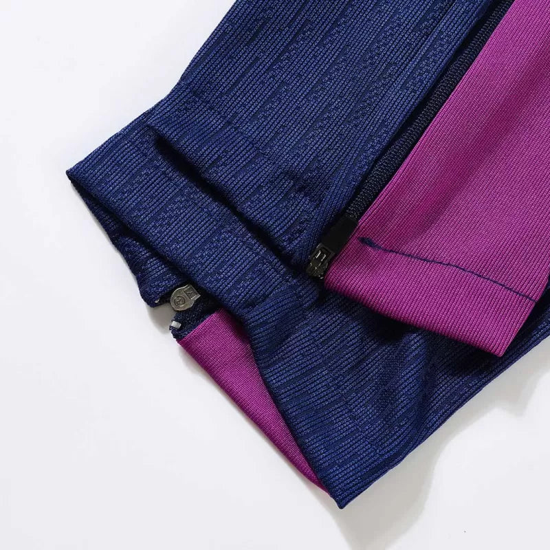 Barcelona 1/4 Zip Training Kit (Jacket + Pants) 2025/26 - Navy Top Koszulki Pilka Sklep