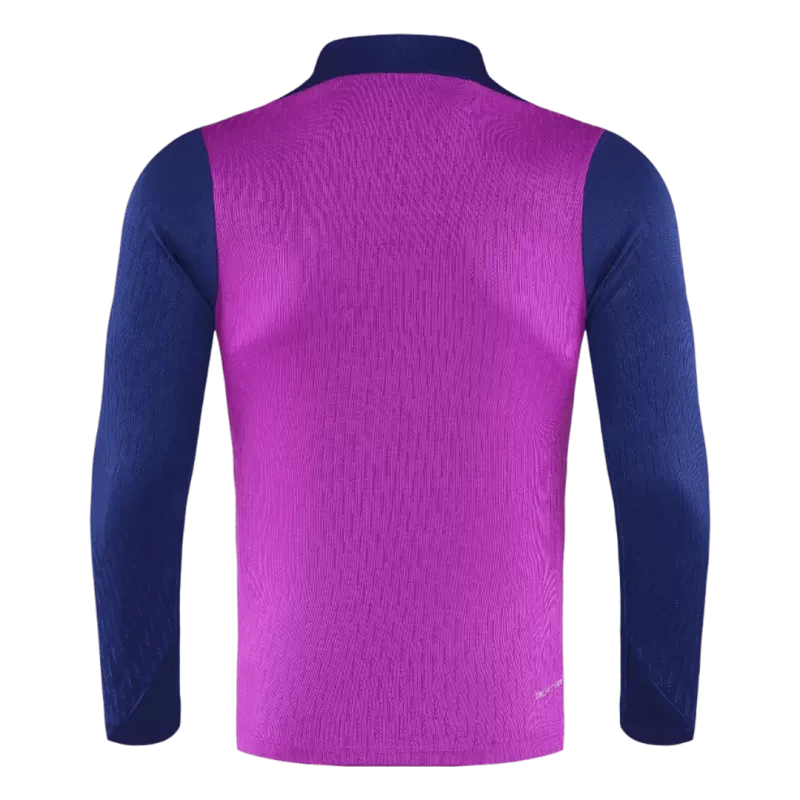 Barcelona 1/4 Zip Training Kit (Jacket + Pants) 2025/26 - Purple Top Koszulki Pilka Sklep
