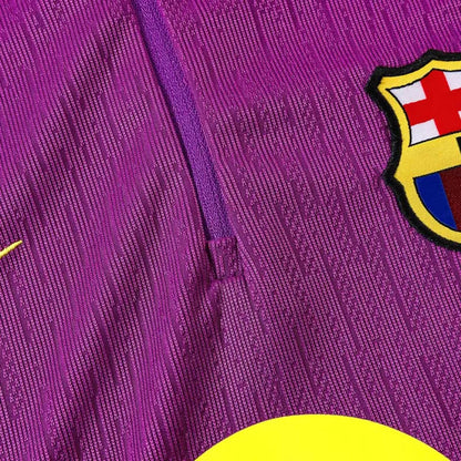 Barcelona 1/4 Zip Training Kit (Jacket + Pants) 2025/26 - Purple Top Koszulki Pilka Sklep