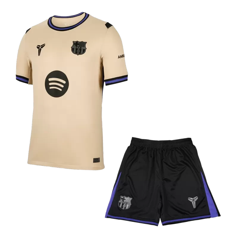 Barcelona Away Soccer Jersey Kit(Jersey+Shorts) 2025/26 Top Koszulki Pilka Sklep