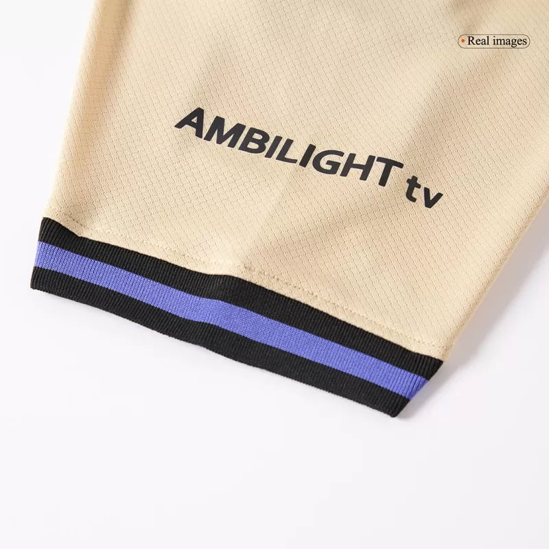 Barcelona Away Soccer Jersey Kit(Jersey+Shorts) 2025/26 Top Koszulki Pilka Sklep