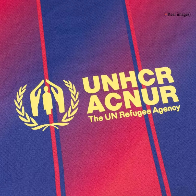 Barcelona Home Long Sleeve Soccer Jersey 2025/26 Top Koszulki Pilka Sklep