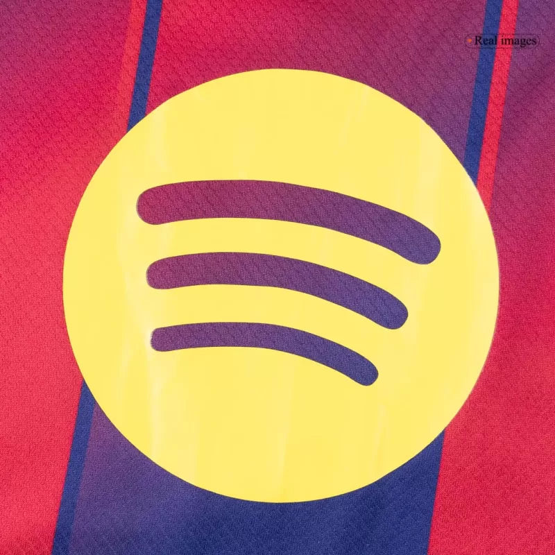 Barcelona Home Long Sleeve Soccer Jersey 2025/26 Top Koszulki Pilka Sklep