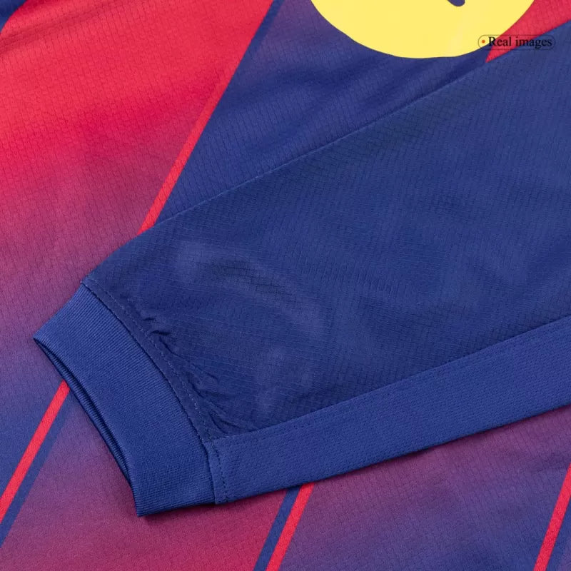 Barcelona Home Long Sleeve Soccer Jersey 2025/26 Top Koszulki Pilka Sklep
