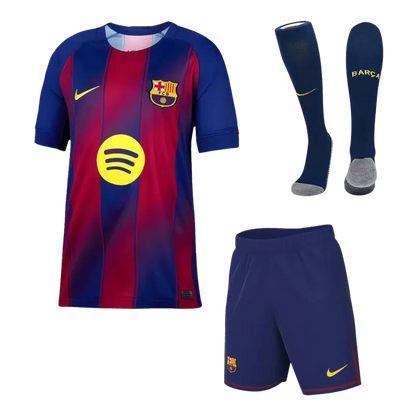 Barcelona Home Soccer Jersey Kit(Jersey+Shorts+Socks) 2025/26 Top Koszulki Pilka Sklep