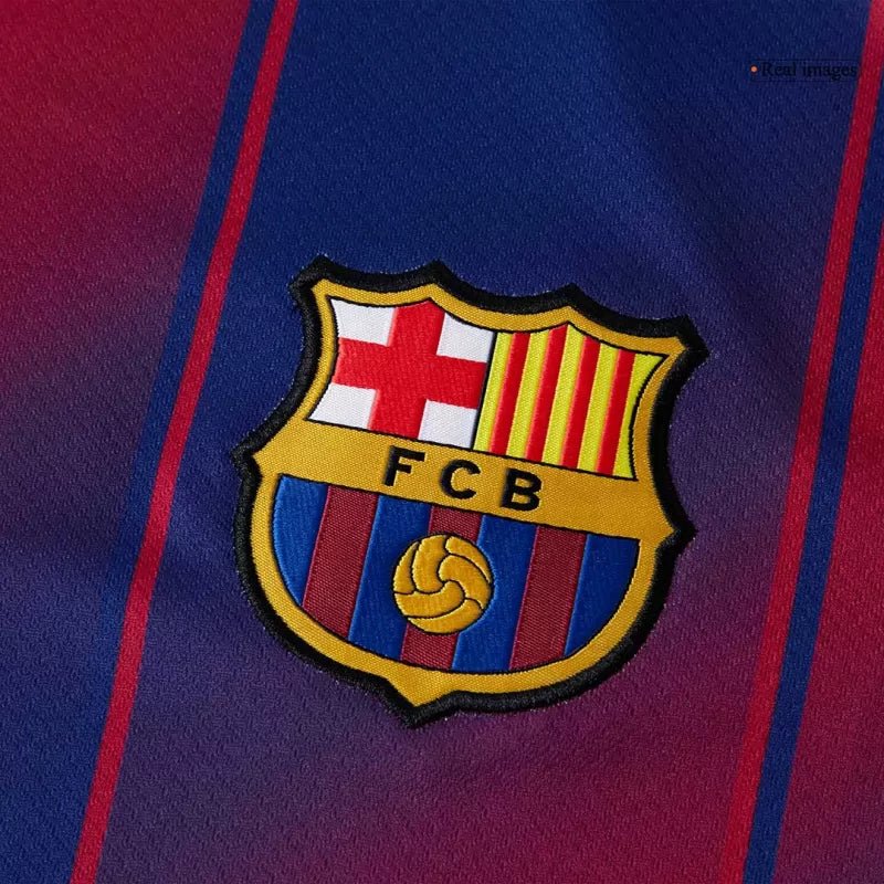 Barcelona Home Soccer Jersey Kit(Jersey+Shorts+Socks) 2025/26 Top Koszulki Pilka Sklep