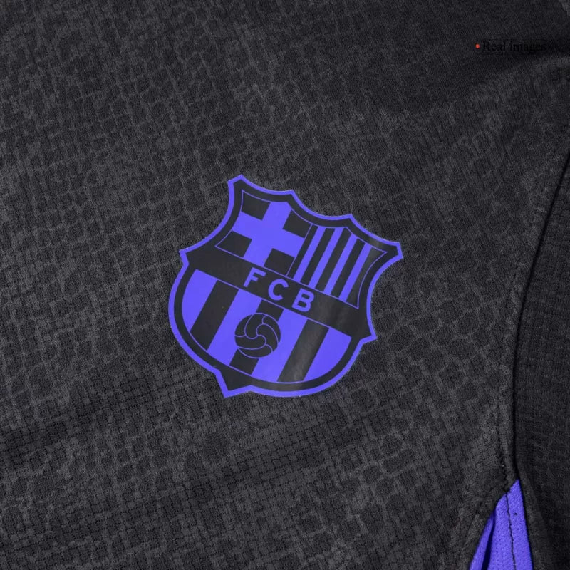 Barcelona Pre-Match 2025/26 Soccer Jersey - Black Top Koszulki Pilka Sklep