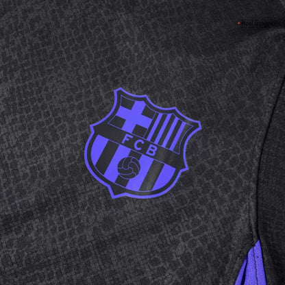Barcelona Pre-Match 2025/26 Soccer Jersey - Black Top Koszulki Pilka Sklep