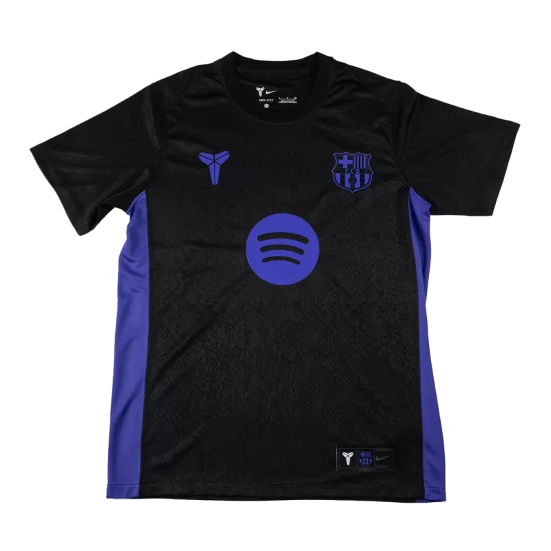 Barcelona Pre-Match 2025/26 Soccer Jersey - Black Top Koszulki Pilka Sklep