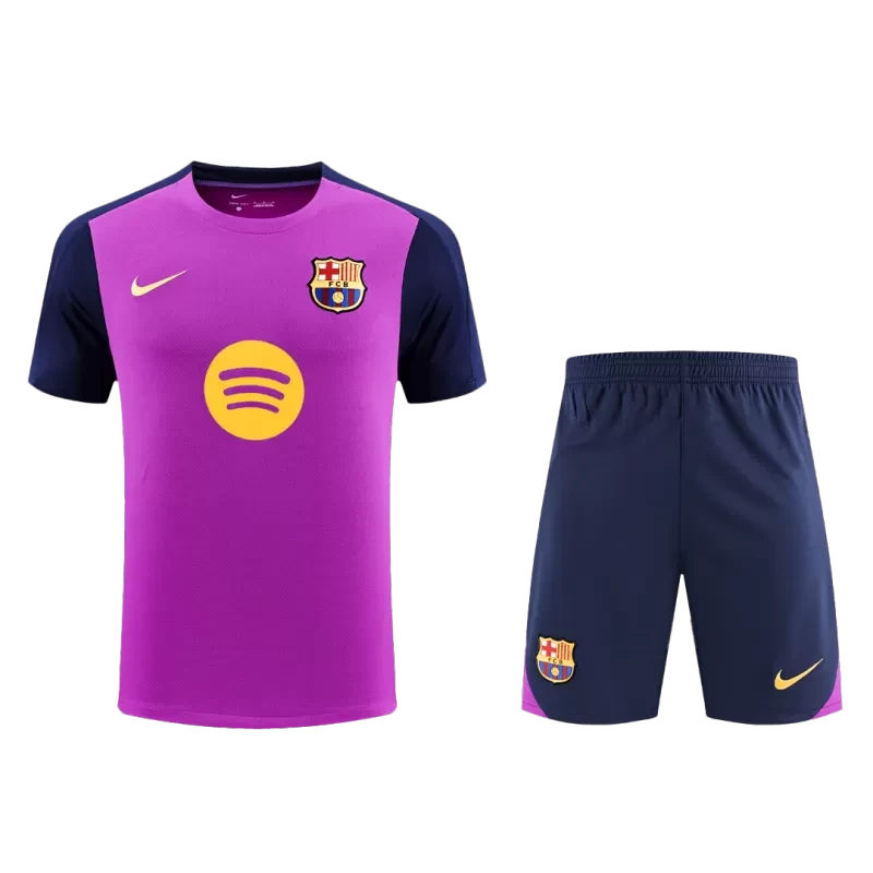 Barcelona Pre-Match Jersey Kit(Jersey+Shorts) 2025/26 Top Koszulki Pilka Sklep
