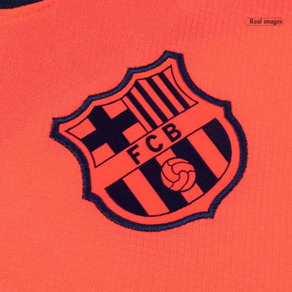Barcelona Third Away Long Sleeve Soccer Jersey 2025/26 Top Koszulki Pilka Sklep