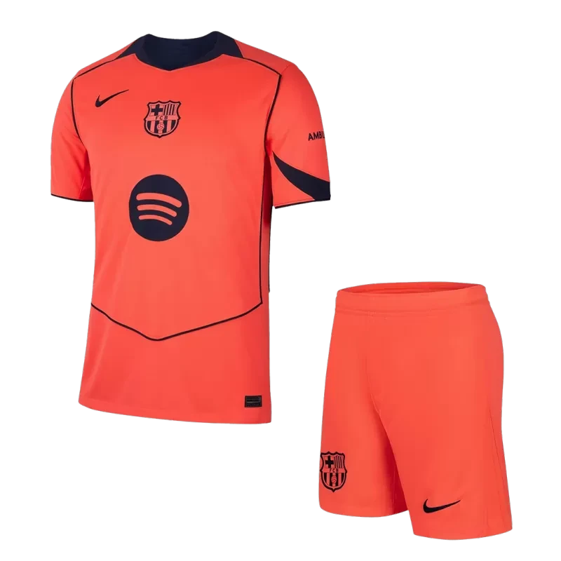 Barcelona Third Away Soccer Jersey Kit(Jersey+Shorts) 2025/26 Top Koszulki Pilka Sklep