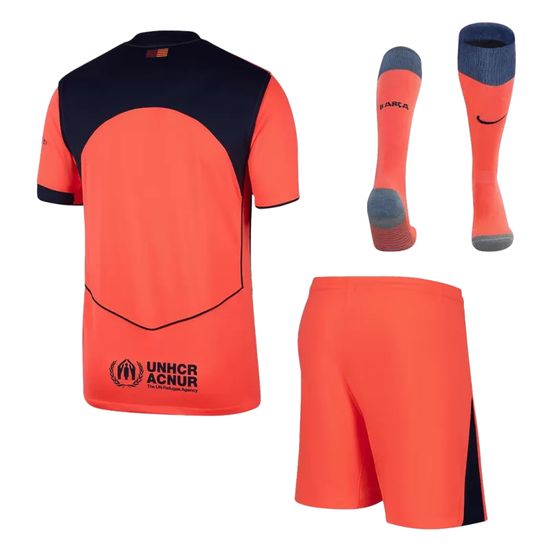 Barcelona Third Away Soccer Jersey Kit(Jersey+Shorts+Socks) 2025/26 Top Koszulki Pilka Sklep