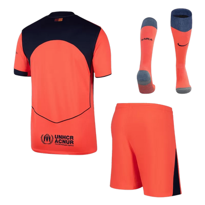 Barcelona Third Away Soccer Jersey Kit(Jersey+Shorts+Socks) 2025/26 Top Koszulki Pilka Sklep