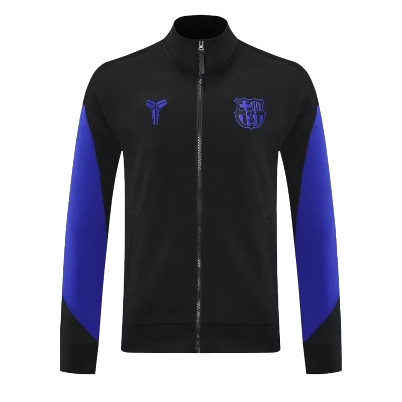 Barcelona Training Jacket 2025/26 - Black&Blue Top Koszulki Pilka Sklep