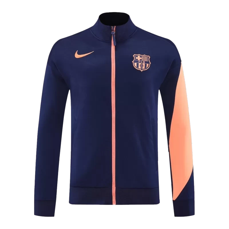 Barcelona Training Jacket 2025/26 - Navy&Orange Top Koszulki Pilka Sklep
