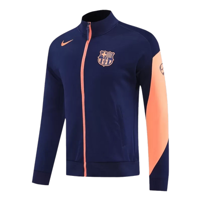 Barcelona Training Jacket 2025/26 - Navy&Orange Top Koszulki Pilka Sklep