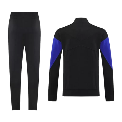 Barcelona Training Jacket Kit (Jacket+Pants) 2025/26 - Black&Blue Top Koszulki Pilka Sklep