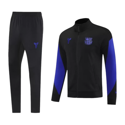 Barcelona Training Jacket Kit (Jacket+Pants) 2025/26 - Black&Blue Top Koszulki Pilka Sklep