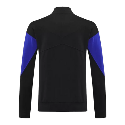 Barcelona Training Jacket Kit (Jacket+Pants) 2025/26 - Black&Blue Top Koszulki Pilka Sklep
