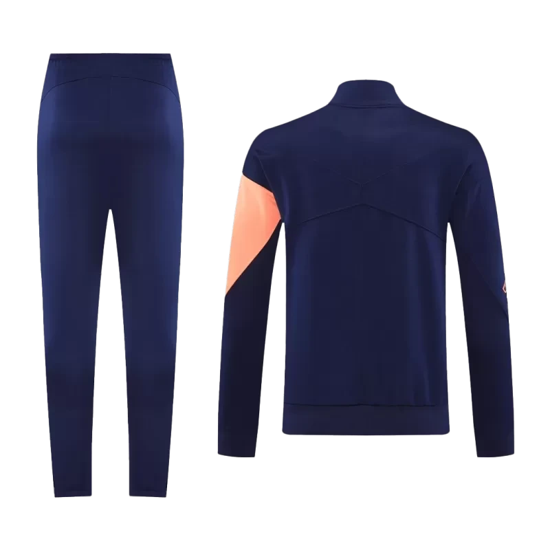 Barcelona Training Jacket Kit (Jacket+Pants) 2025/26 - Navy&Orange Top Koszulki Pilka Sklep
