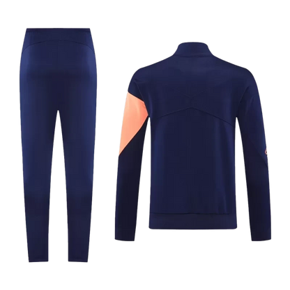 Barcelona Training Jacket Kit (Jacket+Pants) 2025/26 - Navy&Orange Top Koszulki Pilka Sklep