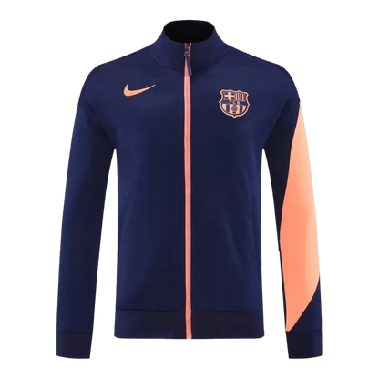 Barcelona Training Jacket Kit (Jacket+Pants) 2025/26 - Navy&Orange Top Koszulki Pilka Sklep