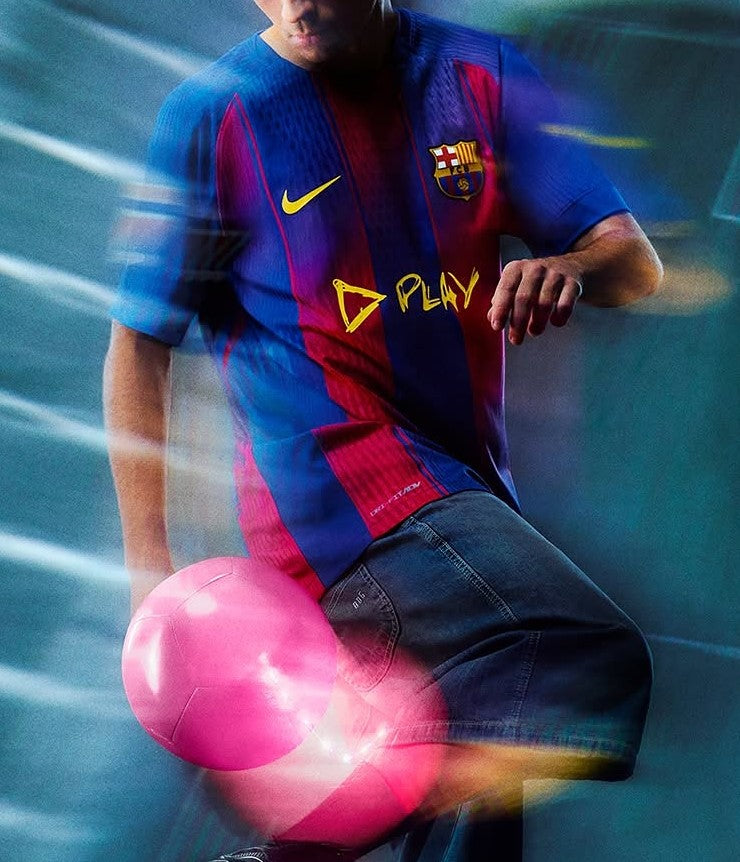 Koszulka piłkarska Barcelona x Spotify Playlist 2025/26 Ed Sheeran Top Koszulki Pilka Sklep