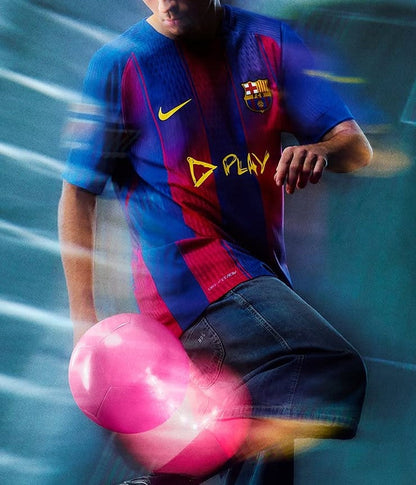 Koszulka piłkarska Barcelona x Spotify Playlist 2025/26 Ed Sheeran Top Koszulki Pilka Sklep