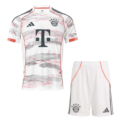 Bayern Munich Away Soccer Jersey Kit(Jersey+Shorts) 2025/26 Top Koszulki Pilka Sklep