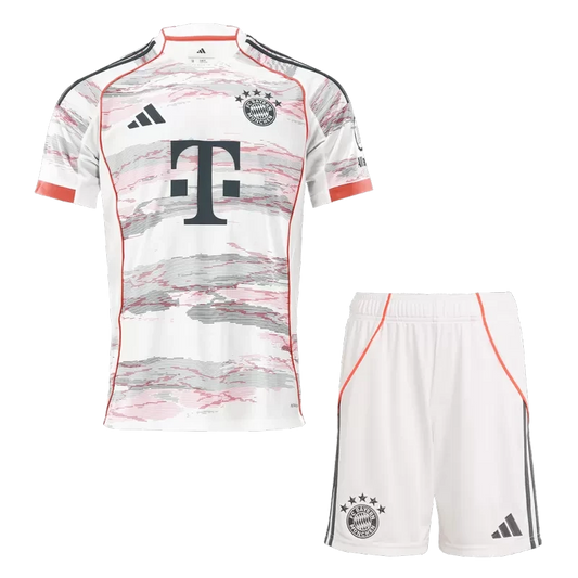 Bayern Munich Away Soccer Jersey Kit(Jersey+Shorts) 2025/26 Top Koszulki Pilka Sklep
