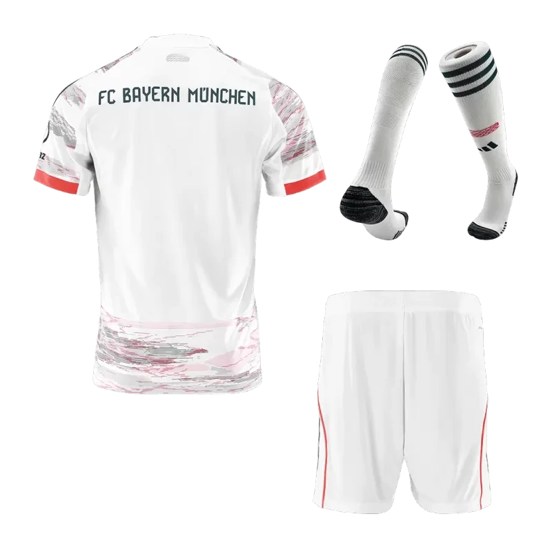 Bayern Munich Away Soccer Jersey Kit(Jersey+Shorts+Socks) 2025/26 Top Koszulki Pilka Sklep