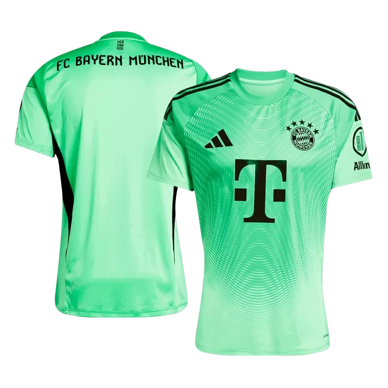 Bayern Munich Goalkeeper Soccer Jersey 2025/26 Green Top Koszulki Pilka Sklep