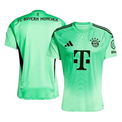 Bayern Munich Goalkeeper Soccer Jersey 2025/26 Green Top Koszulki Pilka Sklep