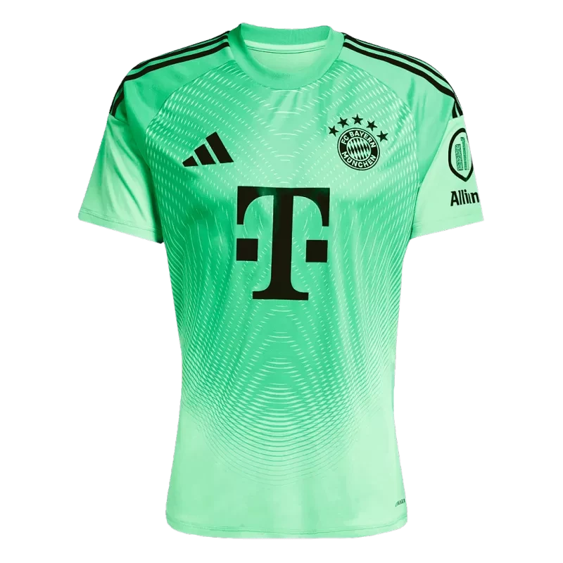 Bayern Munich Goalkeeper Soccer Jersey 2025/26 Green Top Koszulki Pilka Sklep