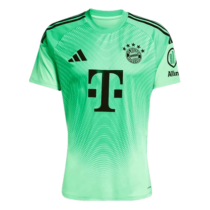 Bayern Munich Goalkeeper Soccer Jersey 2025/26 Green Top Koszulki Pilka Sklep