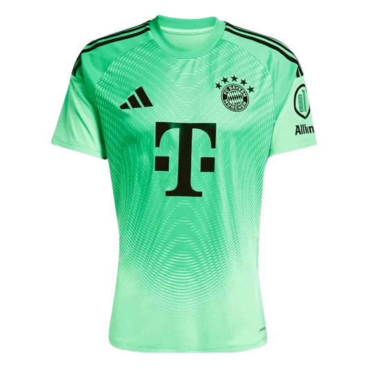 Bayern Munich Goalkeeper Soccer Jersey 2025/26 Green Top Koszulki Pilka Sklep