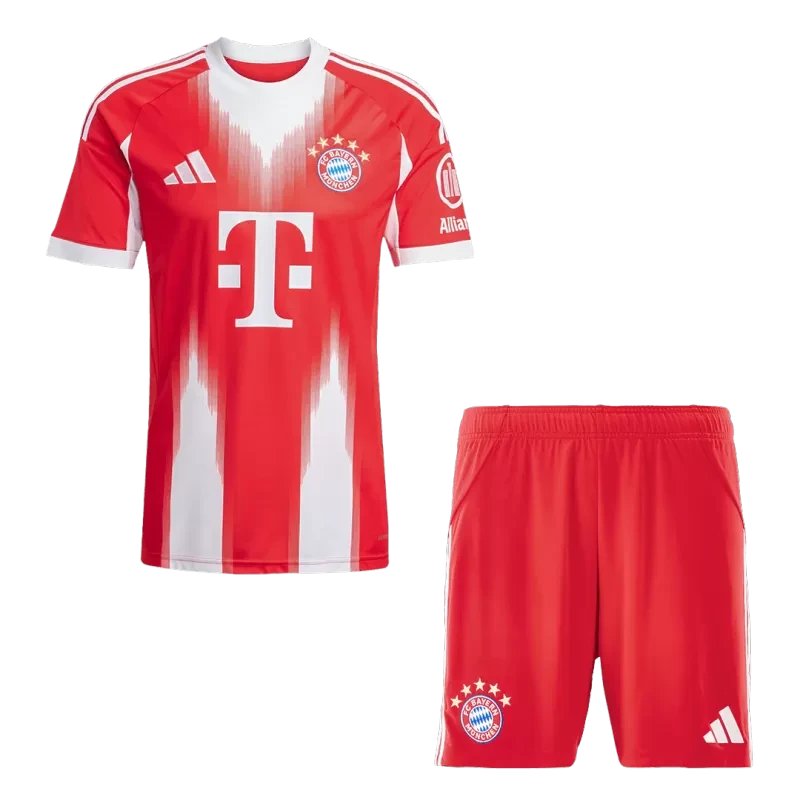 Bayern Munich Home Soccer Jersey Kit(Jersey+Shorts) 2025/26 Top Koszulki Pilka Sklep