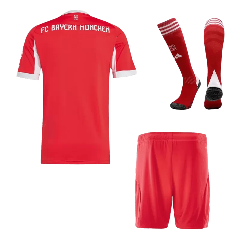 Bayern Munich Home Soccer Jersey Kit(Jersey+Shorts+Socks) 2025/26 Top Koszulki Pilka Sklep