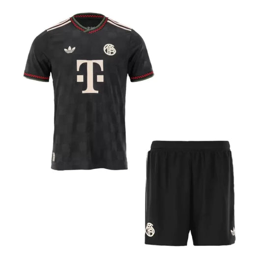 Player Version Bayern Munich Third Away Soccer Jersey Kit(Jersey+Shorts) 2025/26 Top Koszulki Pilka Sklep