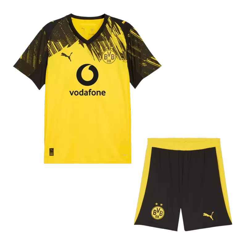 Borussia Dortmund Home Soccer Jersey Kit (Jersey+Shorts) 2025/26 Top Koszulki Pilka Sklep