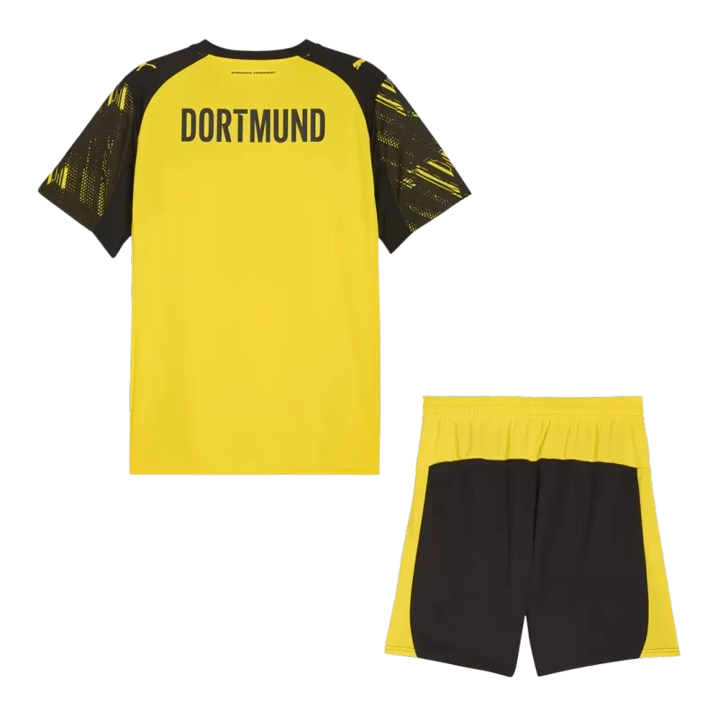 Borussia Dortmund Home Soccer Jersey Kit (Jersey+Shorts) 2025/26 Top Koszulki Pilka Sklep