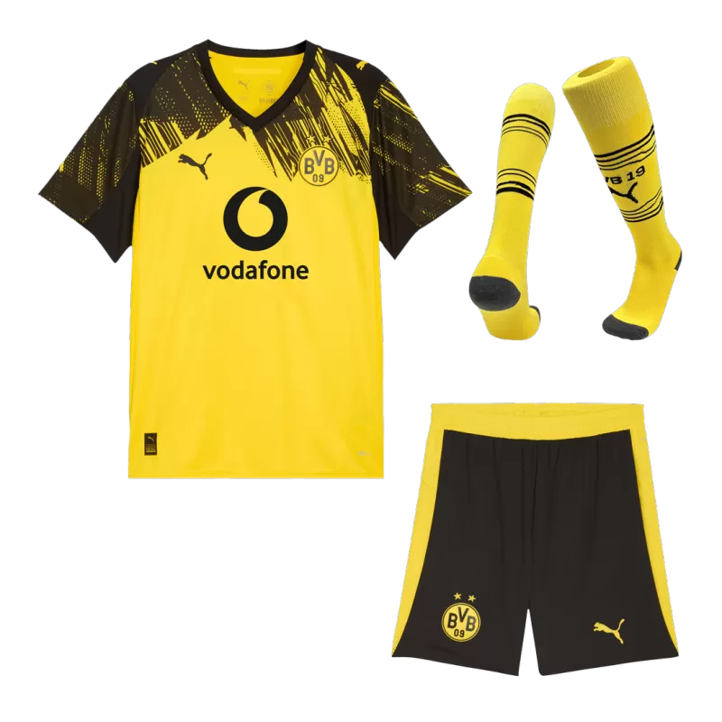 Borussia Dortmund Home Soccer Jersey Kit (Jersey+Shorts+Socks) 2025/26