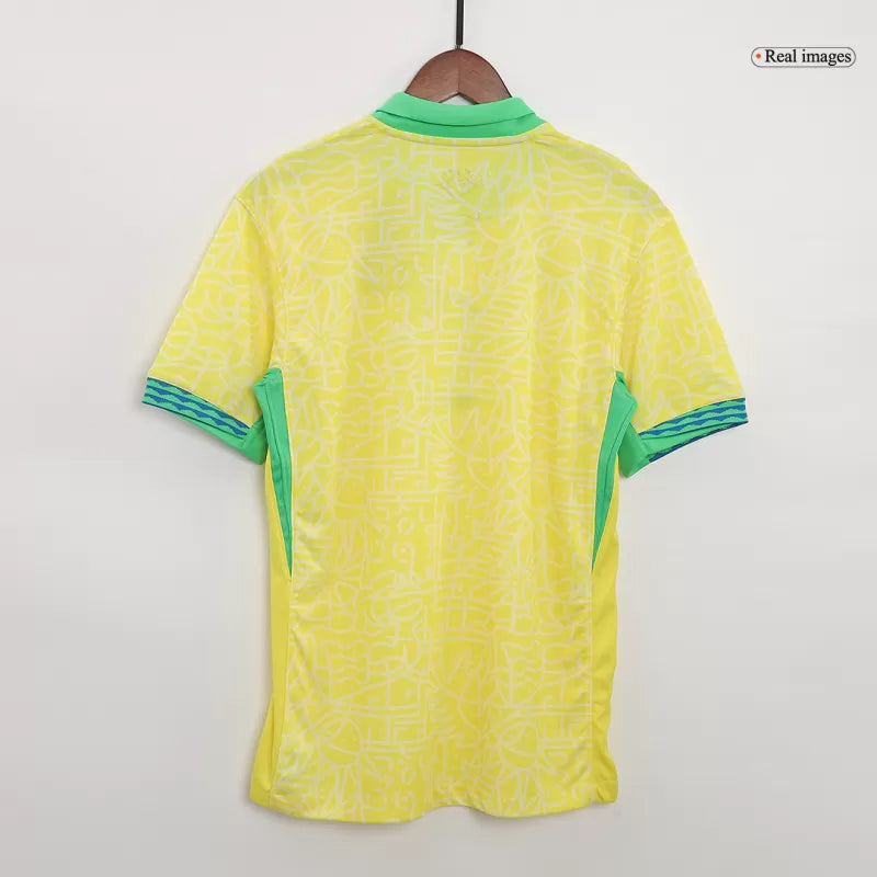Brazil Home Soccer Jersey 2024 Top Koszulki Pilka Sklep